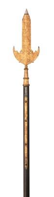 Lot 143 - AN AUSTRIAN SPONTOON FOR THE GUARD OF THE EMPEROR CHARLES VI