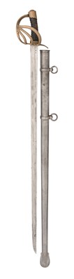 Lot 159 - A FRENCH MODEL AN.XI HEAVY CAVALRY SWORD