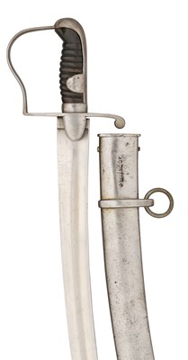Lot 165 - A 1796 PATTERN LIGHT CAVALRY TROOPER'S SWORD