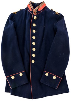 Lot 289 - AN IMPERIAL GERMAN DARK BLUE FULL DRESS TUNIC