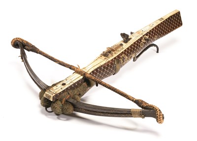 Lot 208 - Property from an Important Private Collection A FINE LARGE GERMAN SPORTING CROSSBOW
