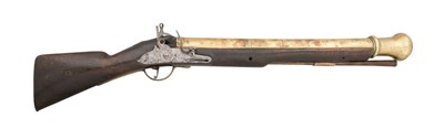Lot 237 - A DOG-LOCK MUSKETOON BY I. BRAZIER