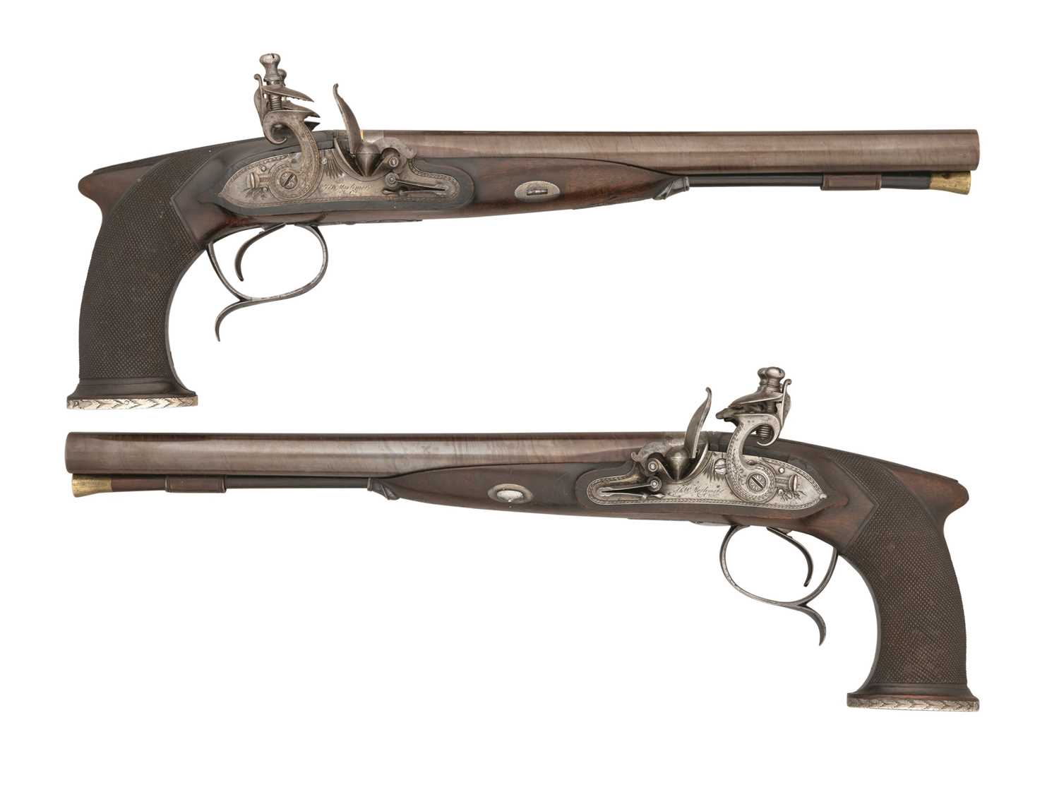 Lot 281 - â€¡A FINE AND RARE PAIR OF 28 BORE D.B.