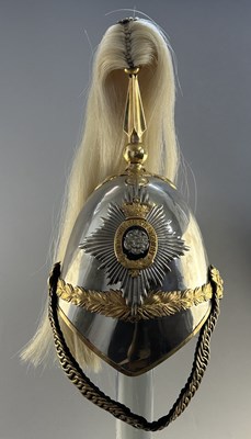 Lot 232 - A LATE VICTORIAN OFFICER’S HELMET OF THE HAMPSHIRE CARABINIERS