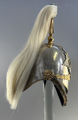 Lot 232 - A LATE VICTORIAN OFFICER’S HELMET OF THE HAMPSHIRE CARABINIERS