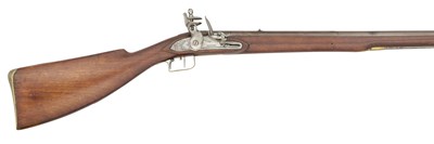 Lot 431 - A 14 BORE FLINTLOCK TRADE MUSKET SIGNED REDFERN, MID-19TH CENTURY