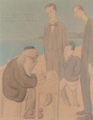 Lot 66 - *â€¢SIR MAX BEERBOHM (1872-1956)