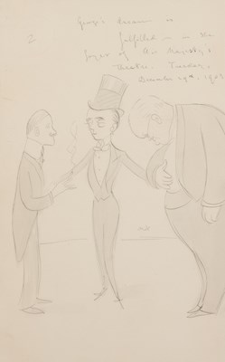 Lot 74 - *SIR MAX BEERBOHM (1872-1956)