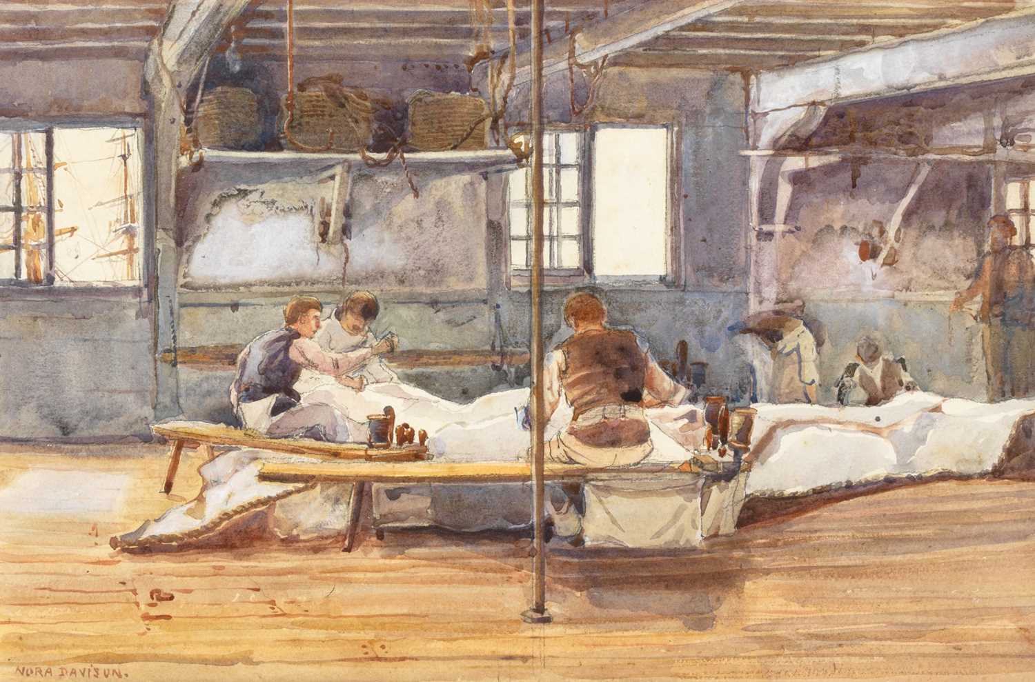 Lot 36 - â€¡NORA DAVISON (fl.1880-1930)