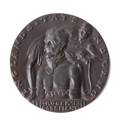 Lot 8 - IRELAND: THE HANGING OF SIR ROGER CASEMENT MEMORIAL MEDAL