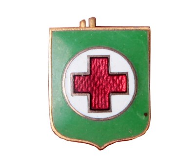 Lot 33 - ITALY: TWO SECOND WORLD WAR FASCIMO ENAMELLED PIN BADGES