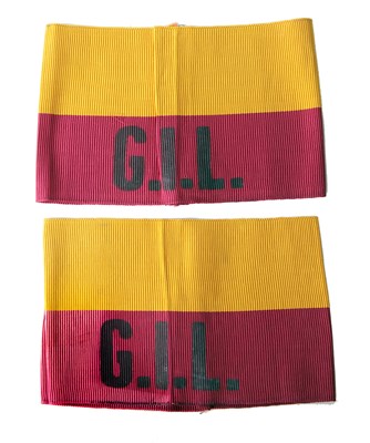 Lot 37 - ITALY: A 1930'S G.I.L. (GIOVENTÃ™ ITALIANA DEL LITTORIO) BRASSARD