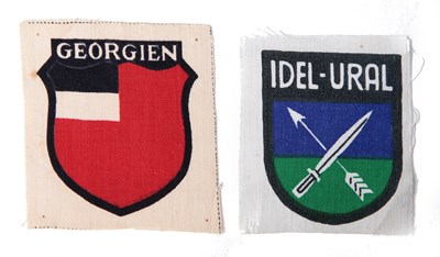 Lot 44 - AN IDEL-URAL 'VOLGA TARTARS' VOLUNTEER (GERMAN SERVICE) CLOTH SILK