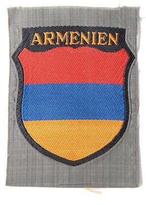 Lot 51 - AN ARMENIAN VOLUNTEER (GERMAN SERVICE) BEVO SHIELD INSIGNIA