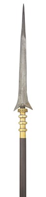 Lot 74 - A SOUTH INDIAN SPEAR (VEL), 17TH/18TH CENTURY, POSSIBLY MYSORE, KARNATAKA