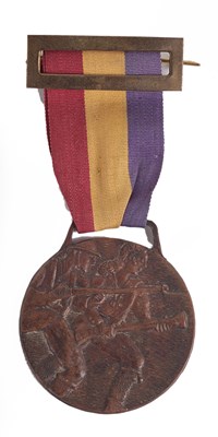Lot 106 - SPAIN: A SPANISH SECOND WAR OF INDEPENDENCE MEDAL IN BRONZE