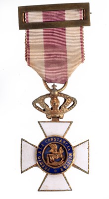 Lot 114 - SPAIN: A SPANISH MILITARY ORDER OF SAINT HERMENEGILDO