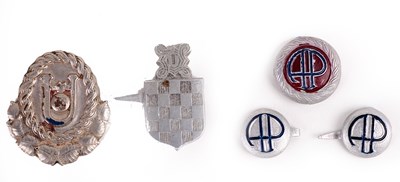 Lot 161 - CROATIA: A COLLECTION OF METAL UNIFORM INSIGNIA