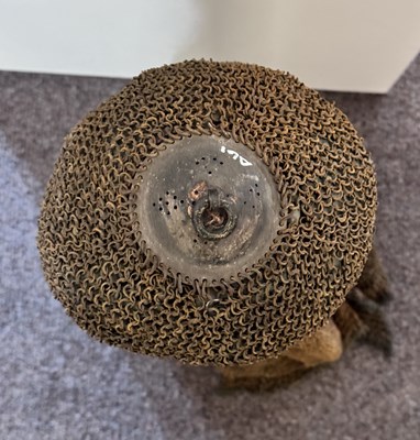 Lot 14 - A RARE INDIAN MAIL COIF, 17TH/18TH CENTURY, PROBABLY BIKANER, RAJASTHAN