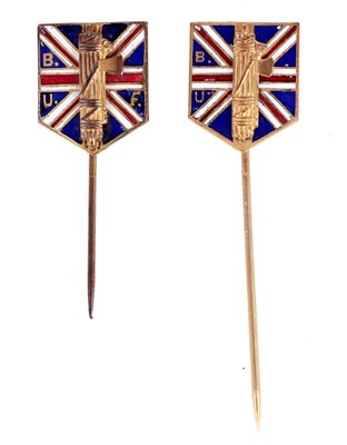 Lot 197 - GREAT BRITAIN: A B.U.F. BRITISH UNION OF FASCISTS MEMBERSHIP BADGE BY RODEN OF LONDON