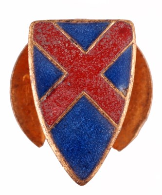 Lot 219 - IRELAND: A 'FINE GAEL' ENAMEL BUTTON HOLE LAPEL BADGE