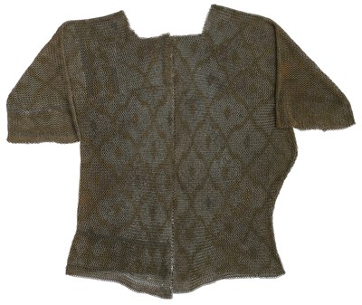 Lot 82 - A NORTH WEST INDIAN MAIL SHIRT FOR A CHILD, 18TH/19TH CENTURY, PROBABLY LAHORE