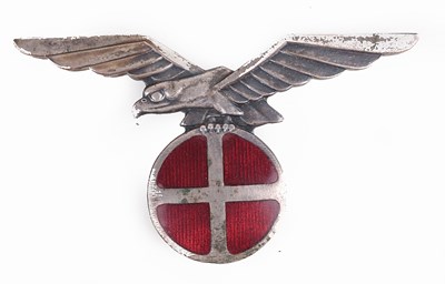 Lot 232 - NORWAY: A SECOND WORLD WAR NORWEGIAN VOLUNTEER (GERMAN SERVICE) NS VISOR CAP EAGLE