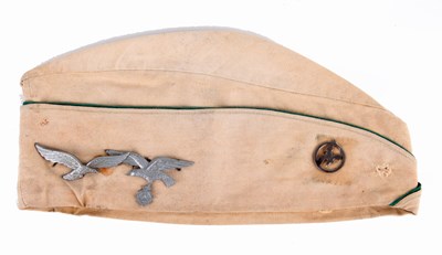 Lot 241 - BELGUIM: A RARE SECOND WORLD WAR BELGIAN (FLEMISH) SIDE CAP WITH INSIGNIA