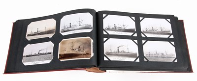 Lot 286 - A UNIQUE COLLECTION OF APPROXIMATELY SIX HUNDRED STEAMSHIP POSTCARDS AND PHOTOGRAPHIC IMAGES