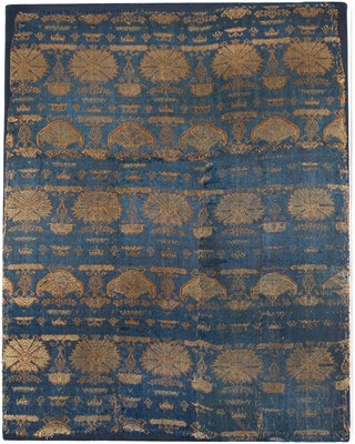 Lot 45 - A SAFAVID BROCADE PANEL