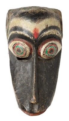 Lot 123 - A RITUAL MASK DEPICTING HANUMAN