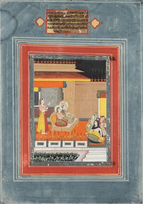 Lot 161 - â–¡Â A PRINCE AND PRINCESS LISTENING TO A MUSICAL PERFORMANCE IN A PALACE