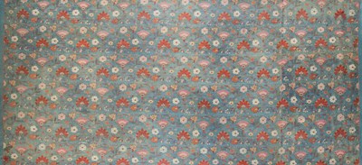 Lot 199 - A KASHMIR WOVEN WOOL PANEL