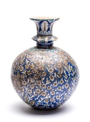 Lot 204 - AN UNUSUAL MULTAN HUQQA BOTTLE