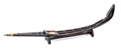 Lot 207 - A MODEL GANGES RIVER BOAT