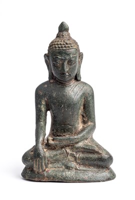 Lot 251 - A PYU BRONZE FIGURE OF BUDDHA