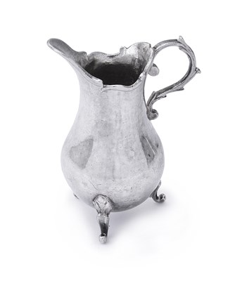 Lot 89 - A DUTCH SILVER MINIATURE CREAM JUG, JAN DIEDERIK PONT, AMSTERDAM, 1749