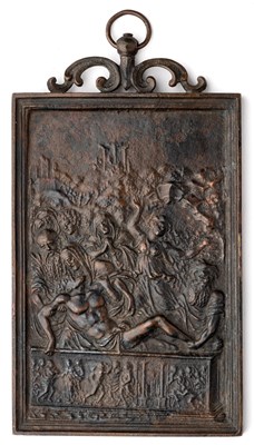 Lot 382 - â’¶ â–¡ A BRONZE RELIEF PLAQUETTE OF THE ENTOMBMENT