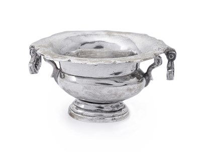 Lot 100 - A DUTCH SILVER MINIATURE WINE COOLER, FREDERIK VAN STRANDT, AMSTERDAM, 1739