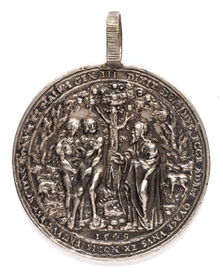 Lot 459 - â’¶ â–¡ A BOHEMIAN SILVER MEDAL