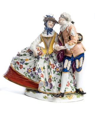 Lot 492 - A MEISSEN GROUP