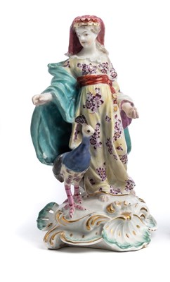 Lot 501 - A DERBY FIGURE