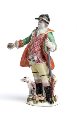 Lot 505 - A BOW FIGURE OF A HUNTER