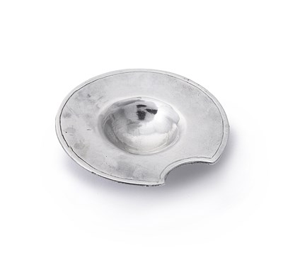 Lot 119 - A DUTCH SILVER MINIATURE SHAVING DISH, JOHANNES VAN SOMERWIL, AMSTERDAM, 1759