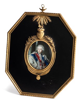 Lot 648 - Ëœâ’¼ A PORTRAIT MINIATURE OF H.R.H. PRINCE FREDERICK AUGUSTUS