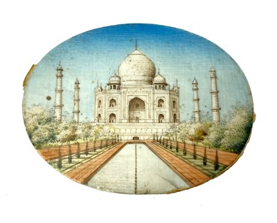 Lot 134 - ËœA VIEW OF THE TAJ MAHAL, DELHI, INDIA, LATE 19TH CENTURY