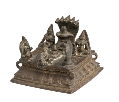 Lot 211 - A SMALL SIVA SHRINE