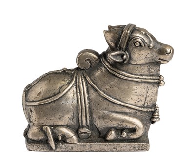 Lot 218 - A BRONZE FIGURE OF NANDI