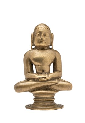 Lot 232 - A BRONZE FIGURE OF A JINA