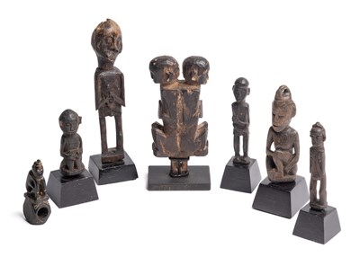 Lot 308 - A GROUP OF DAYAK CARVINGS